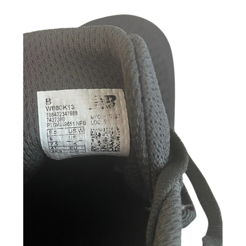 New Balance Size 9.5W / 8M Black Fresh Foam‎ 880 Sneaker Running Shoe